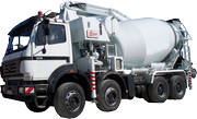 Betonszállító mixer betonszivattyúval
