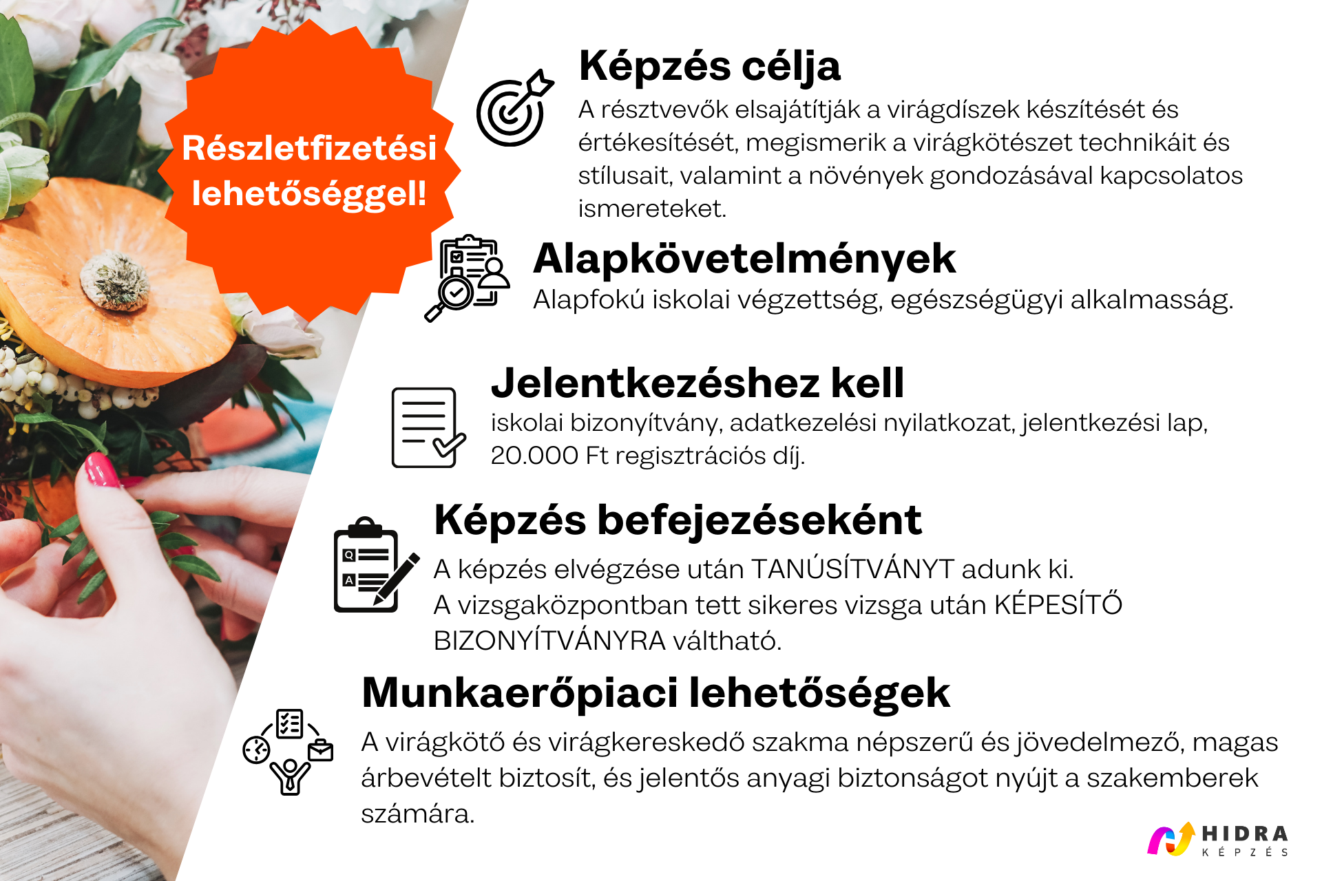 Virágkötő és virágkereskedő 08124006